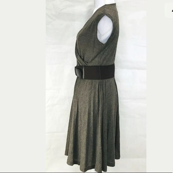 WORTHINGTON Casual Stretch Belted Dress - Picture 4 of 8